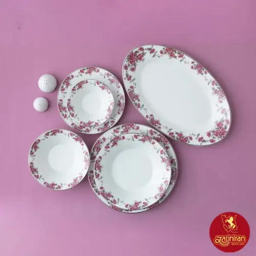 سرویس آران شهرزاد چینی زرین 12 نفره 108 پارچه