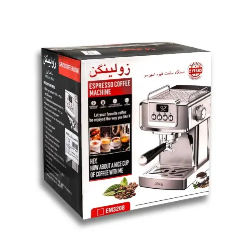 جعبه اصلی اسپرسو ساز 3208J زولینگن فشارسنج دار