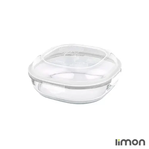 ظرف شیشه ای سرو و نگهداری دربدار 3.750 لیتر لیمون 2295