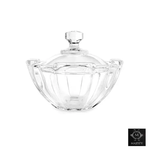 قندان شیشه ای لئوپارد ساده AB229