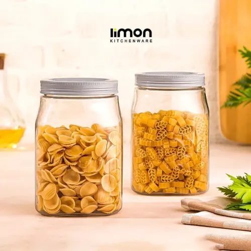 ظرف ادویه پت لیمون چهار گوش
