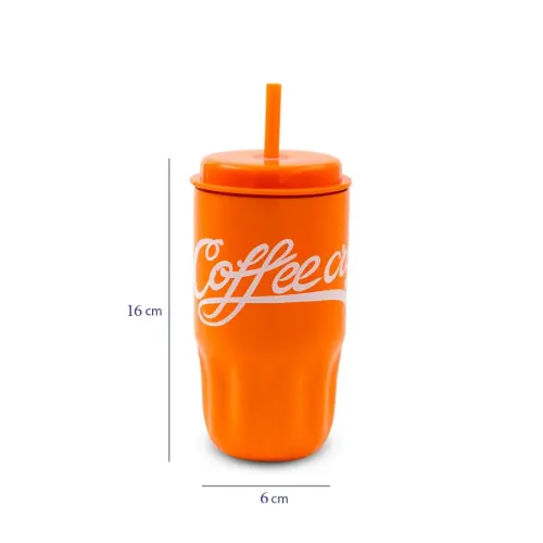 لیوان استیل coffee cup 500