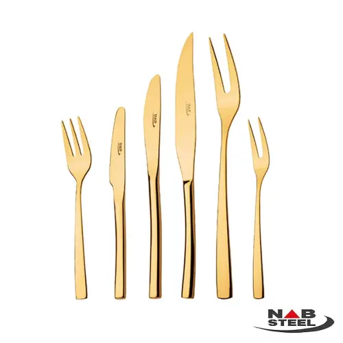 سرویس 136 پارچه ناب استیل با جعبه پایه دار