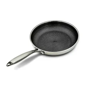 تابه استیل کربنی تک دسته Chik Chef مدل CC8060C-28 بدون درب