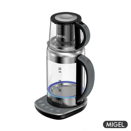 چای ساز  شیشه ای میگل مدل GTS 230 طوسی