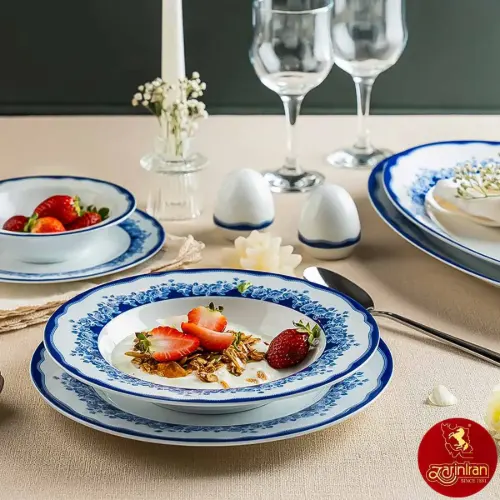 سرویس ماهور 28 پارچه چینی زرین