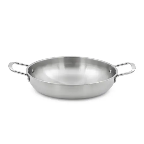 ماهیتابه استیل 201 گود دو دسته سایز 27 S-26P