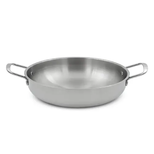 ماهیتابه استیل 201 گود دو دسته سایز 29 S-28P