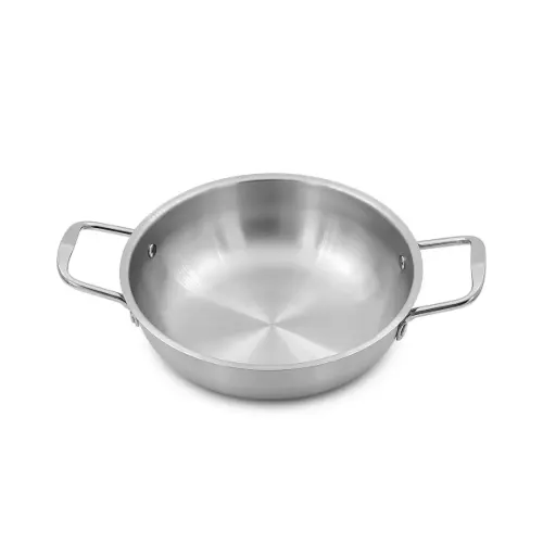 ماهیتابه استیل گود دو دسته