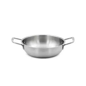 ماهیتابه استیل 201 گود دو دسته سایز 19 S-18P