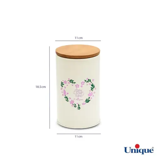 ست آشپزخانه یونیک 12 پارچه درب بامبو UN-8045