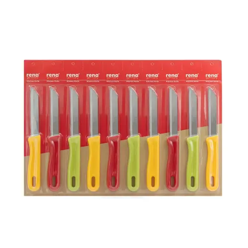قیمت چاقو میوه خوری 10 عددی روی KN-1710A
