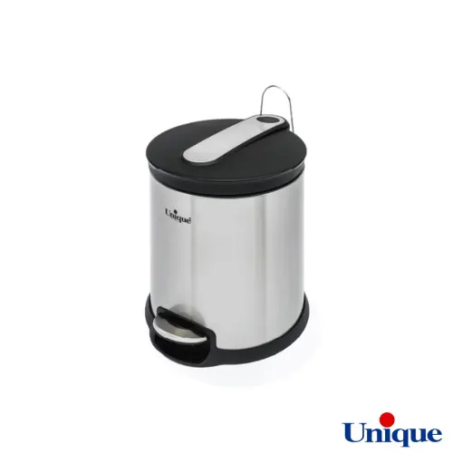 سطل زباله استیل یونیک 14 لیتری با آرام بند UN-4450