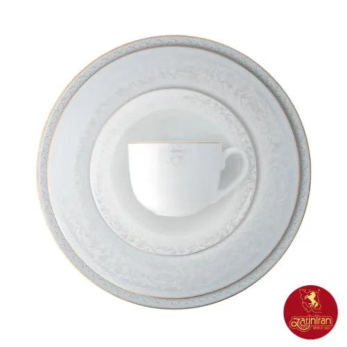 خرید سرویس سیلوان 12 نفره چینی زرین 102پارچه ایتالیا اف 12 نفره