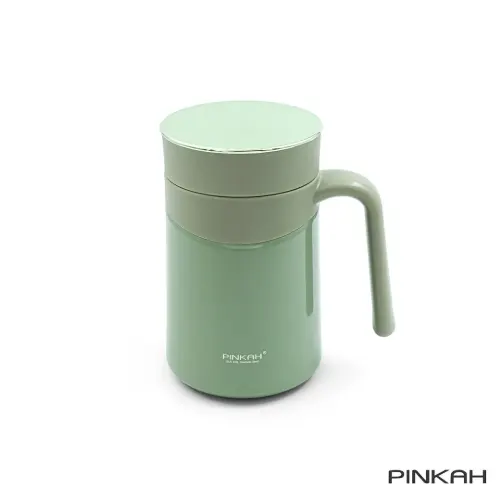 قیمت تراول ماگ دسته دار پینکا 330 میلی لیتر کد PJ-3685-L