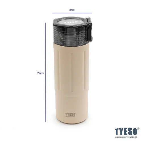 ابعاد تراول ماگ تایسو 600 میلی لیتر کد TS-8823