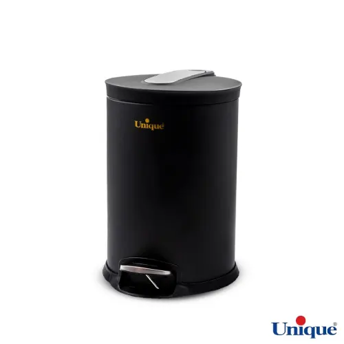 سطل زباله استیل یونیک 12 لیتری مشکی UN-4220
