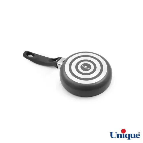 خرید تابه تک دسته یونیک سایز 14 کف گرانیت طوسی تیره UN-8114