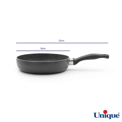 قیمت تابه تکدسته سایز 16 یونیک کف گرانیت طوسی تیره UN-8116