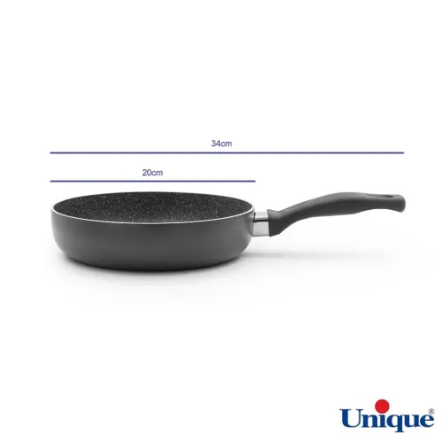 قیمت تابه تکدسته سایز 20 یونیک کف گرانیت طوسی تیره UN-8118