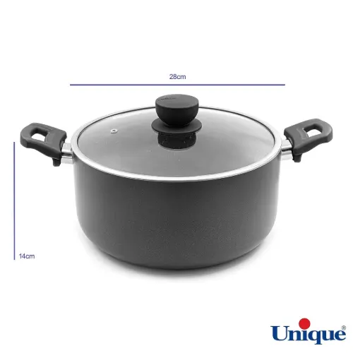 ابعاد قابلمه یونیک کف گرانیت طوسی تیره UN-8110