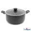 قابلمه سایز 32 یونیک کف گرانیت طوسی تیره UN-8112