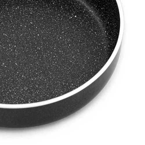 خرید تابه دو دسته یونیک سایز 24 گرانیت مشکی UN-8123