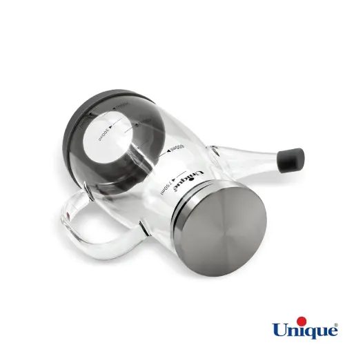 ظرف روغن ریز 750 میلی لیتر یونیک درب استیل