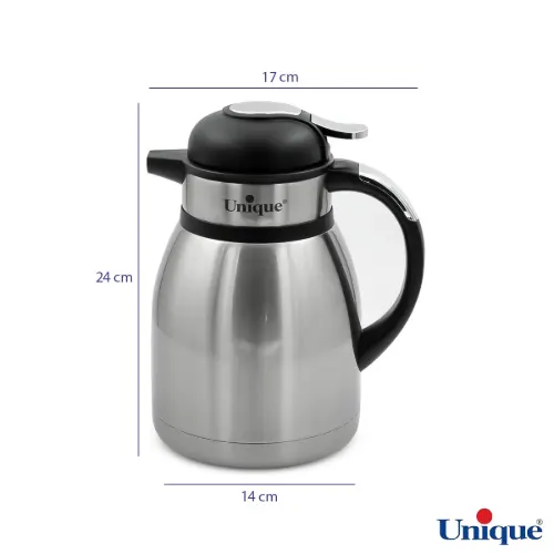 فلاسک استیل 1/5 لیتر بدون شیشه یونیک