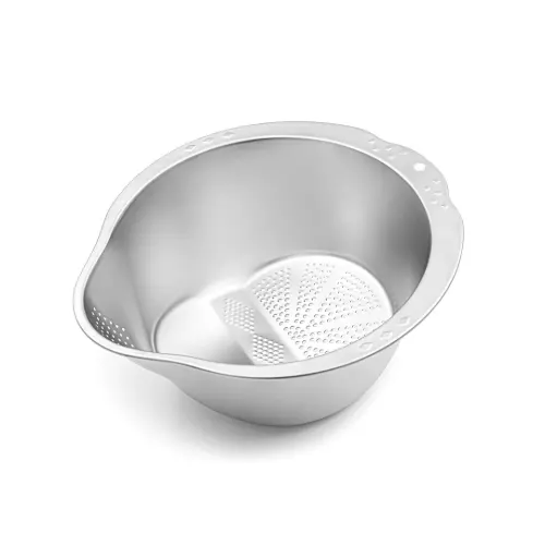 خرید آبکش استیل شستشو سبزیجات مدل W-24