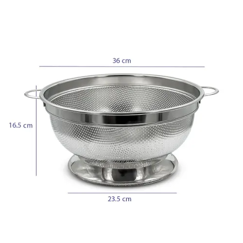 آبکش استیل پایه دار