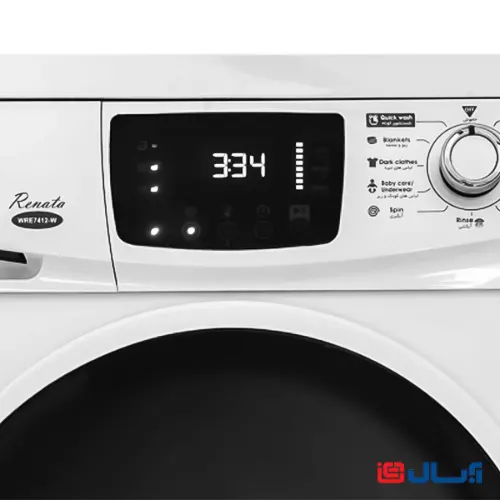 لباسشویی تمام اتوماتیک آبسال مدل WRE7412 ظرفیت 7 کیلوگرم