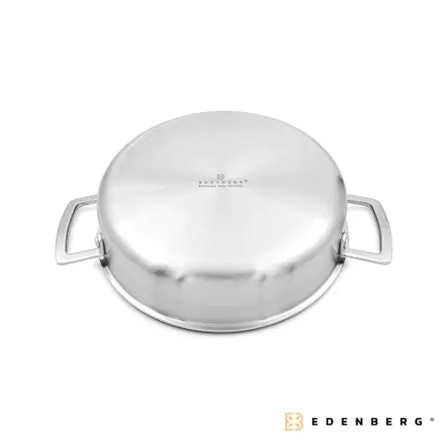ابعاد تابه استیل کربنی دو دسته EDENBERG 14921