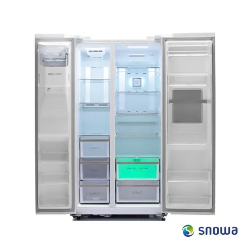 خرید یخچال و فریزر ساید بای ساید اسنوا سری هایپر 27 فوت مدل S2Di-S110