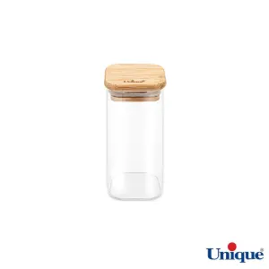 جا ادویه یونیک درب چوبی 12 سانتی متر UN-1769