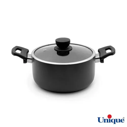 قابلمه یونیک UN-8105 سایز 20 کف گرانیت مشکی