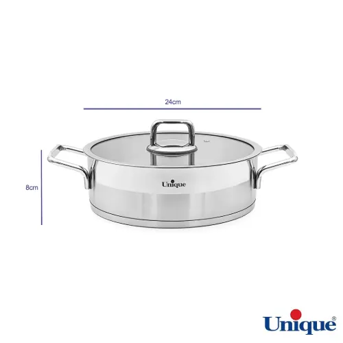 سرویس قابلمه یونیک 8 پارچه مدل UN-9990