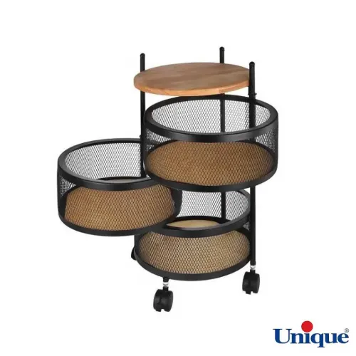 قیمت سبد پیاز 3 طبقه توری گرد یونیک UN-2956