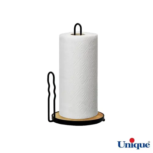 جا دستمال کاغذی ایستاده مشکی یونیک UN-2930