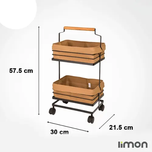 جا سیب زمینی و پیاز لیمون فلزی