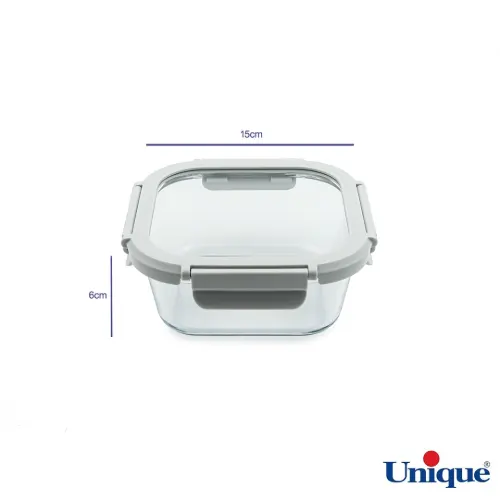 ابعاد ظرف غذا پیرکس یونیک UN-1402