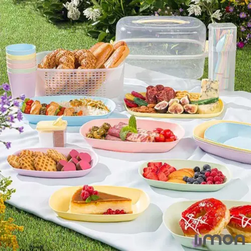 سرویس مسافرتی 42 پارچه لیمون 2438