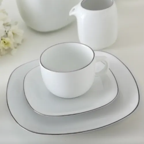 خرید سرویس چینی زرین کواترو سمن 6 نفره 20 پارچه