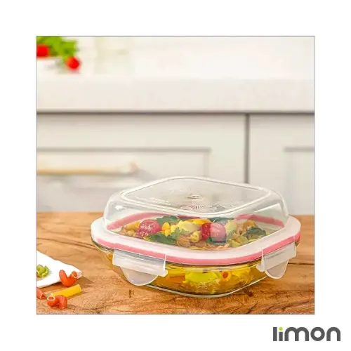 ظرف شیشه ای لیمون