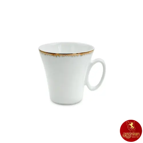 فنجان چای خوری چینی زرین وینچی رویال پلاتینی