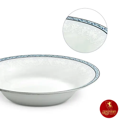 بشقاب گود چینی زرین