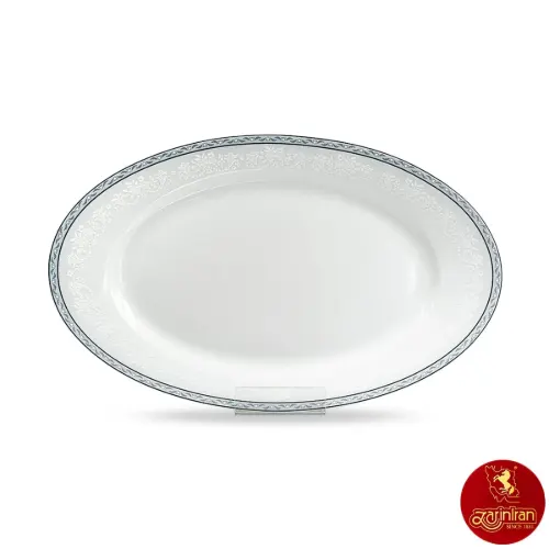 دیس چینی زرین شهرزاد وایت رز سایز 42