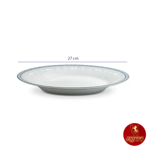 بشقاب تخت چینی زرین
