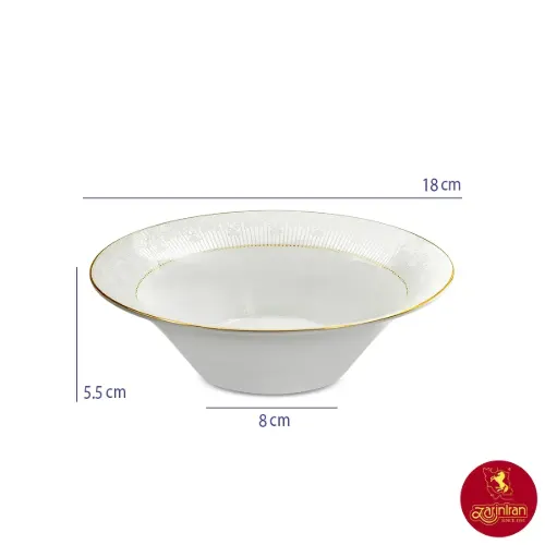 سرویس چینی زرین شهرزاد سینره 6 نفره 35 پارچه