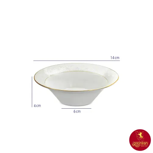 سرویس چینی زرین شهرزاد سینره 6 نفره 35 پارچه